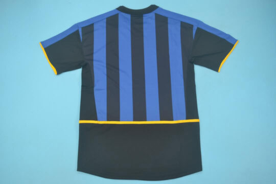 Shirt Back Blank, Inter Milan 2002-2003 Home Short-Sleeve Jersey