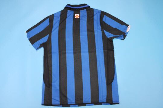 Shirt Back Blank, Inter Milan 2007-2008 Home Short-Sleeve Jersey