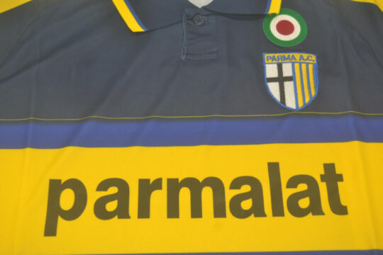 Shirt Front Closeup, Parma 1999-2000 Third Short-Sleeve Jersey