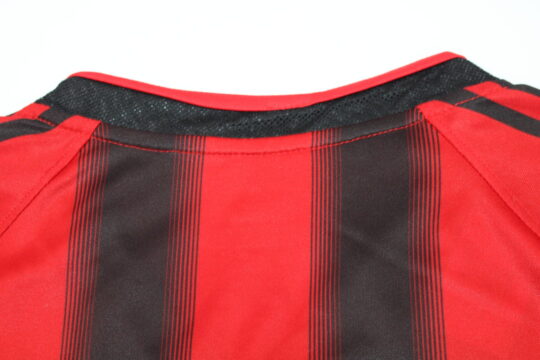 Shirt Collar Back, AC Milan 2004-2005 Home Long-Sleeve Jersey