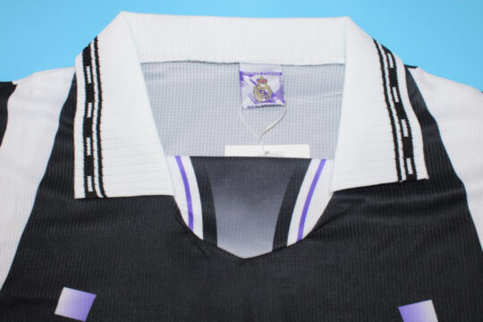 Shirt Collar Front, Real Madrid 1997-1998 Third Short-Sleeve Jersey