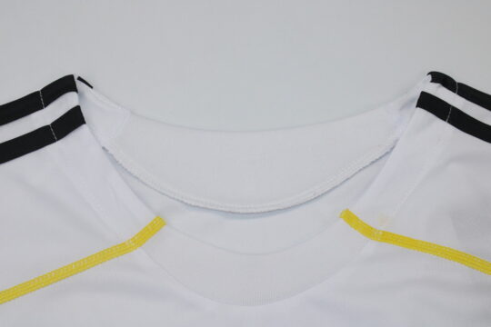 Shirt Collar Front, Real Madrid 2009-2010 Home Long-Sleeve Jersey