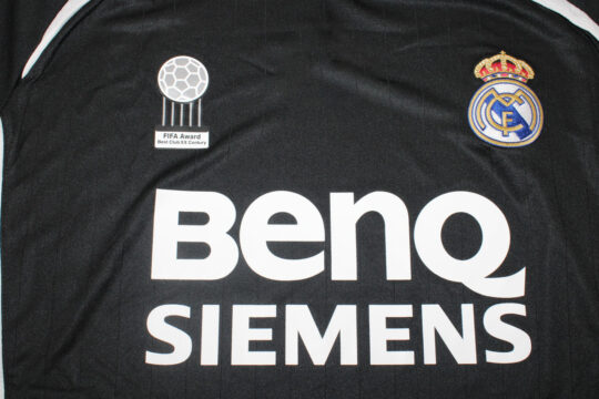 Shirt Front Closeup, Real Madrid 2006-2007 Away Short-Sleeve