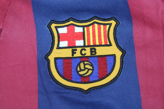 Shirt Emblem, Barcelona 2014-2015 Home Long-Sleeve