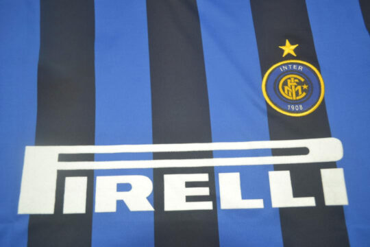 Shirt Front Closeup, Inter Milan 2002-2003 Home Short-Sleeve Jersey