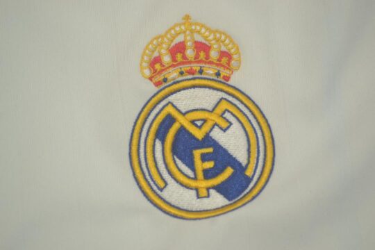 Shirt Real Madrid Emblem, Real Madrid 2006-2007 Home Long-Sleeve