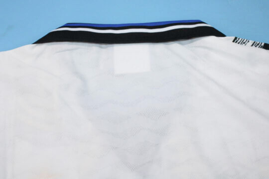 Shirt Collar Back, Inter Milan 1995-1996 Third Short-Sleeve Kit-1996 Away Short-Sleeve Jersey