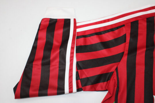 Shirt Sleeve, AC Milan 2011-2012 Home Long-Sleeve Jersey