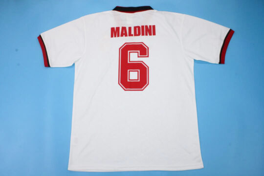 Maldini Nameset, AC Milan 1993-1994 Away Final Short-Sleeve
