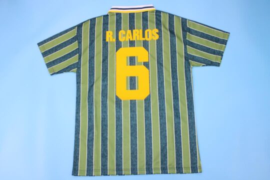Roberto Carlos Nameset, Inter Milan 1995-1996 Third Short-Sleeve Kit-1996 Third Short-Sleeve Jersey