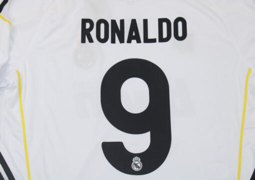 Ronaldo Nameset, Real Madrid 2009-2010 Home Long-Sleeve Jersey