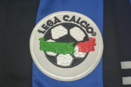 Serie A Patch, Inter Milan 2002-2003 Home Short-Sleeve Jersey