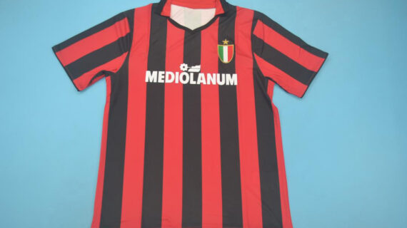Shirt Front, AC Milan 1988-1989 Home Short-Sleeve Jersey, Kit