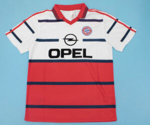 Shirt Front, Bayern 1998-2000 Away Short-Sleeve