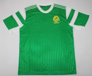 Shirt Front, Cameroon 1990-1993 Home Short-Sleeve Sleeveless Kit