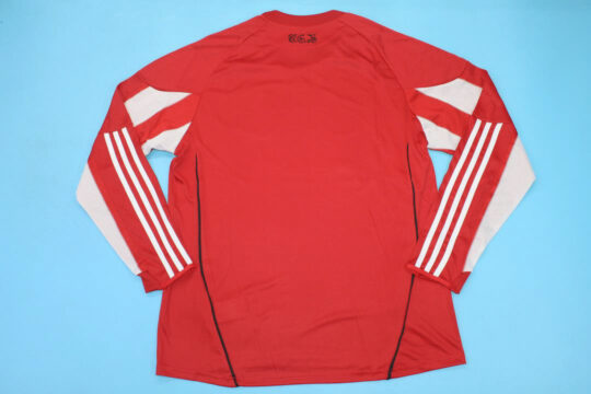 Shirt Back Blank, Bayern Munich 2010-2011 Home Long-Sleeve Kit