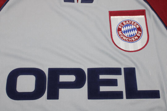 Shirt Front Closeup, Bayern 1998-2000 Third Short-Sleeve