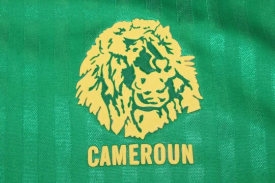 Cameroon Emblem, Cameroon 1990-1993 Home Short-Sleeve Sleeveless Kit
