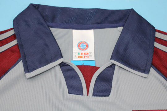Shirt Collar Front, Bayern 1998-2000 Third Short-Sleeve