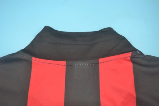 Shirt Collar Back, AC Milan 1988-1989 Home Short-Sleeve Jersey, Kit