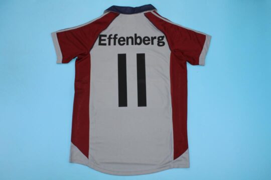 Effenberg Nameset, Bayern 1998-2000 Third Short-Sleeve