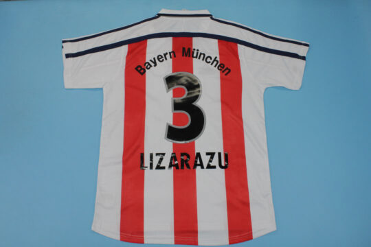 Lizarazu Nameset, Bayern 2000-2002 Away Short-Sleeve