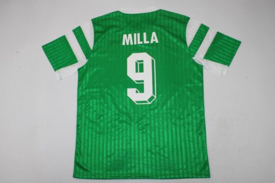 Milla Nameset, Cameroon 1990-1993 Home Short-Sleeve Sleeveless Kit