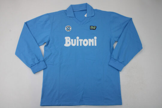 Shirt Front, Napoli 1986-1987 Home Long-Sleeve Jersey