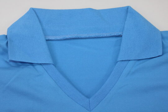 Shirt Collar Front, Napoli 1987-1988 Home Long-Sleeve Jersey
