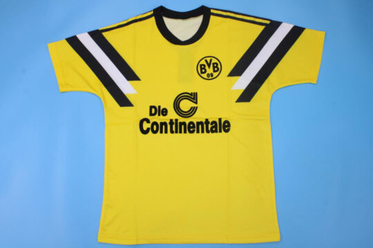 Shirt Front - Borussia Dortmund 1988-1989 Cups Version Short-Sleeve Jersey