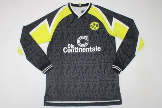 Shirt Front - Borussia Dortmund 1995-1996 Away Long-Sleeve Jersey