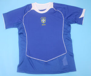 Shirt Front - Brazil 2004-2006 Away Short-Sleeve Jersey