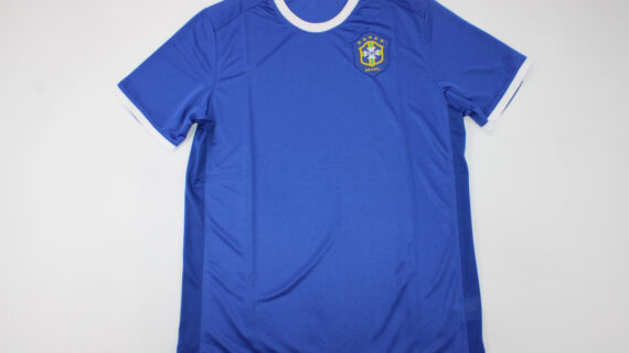 Shirt Front - Brazil 2006 Away Short-Sleeve Jersey