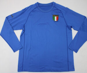 Shirt Front - Italy 2000-2002 Home Long-Sleeve Jersey