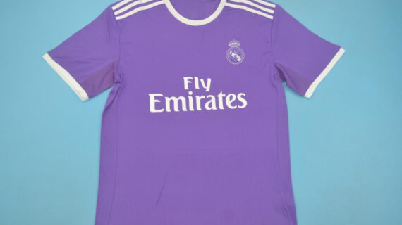 Shirt Front - Real Madrid 2016-2017 Away Short-Sleeve Jersey