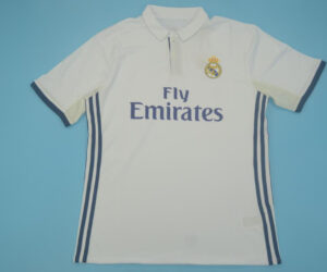 Shirt Front - Real Madrid 2016-2017 Home Short-Sleeve Jersey