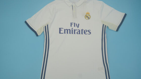Shirt Front - Real Madrid 2016-2017 Home Short-Sleeve Jersey