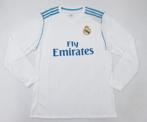 Shirt Front - Real Madrid 2017-2018 Home Long-Sleeve Jersey