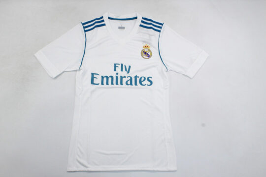Shirt Front - Real Madrid 2017-2018 Home Short-Sleeve Jersey