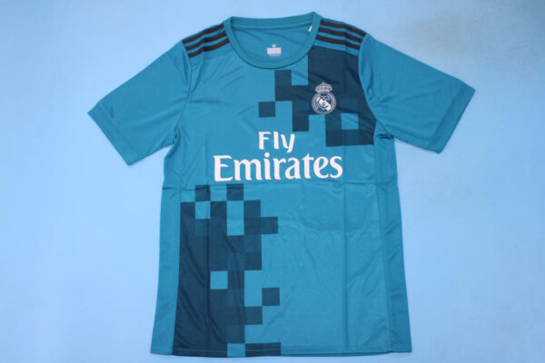 Shirt Front - Real Madrid 2017-2018 Third Long-Sleeve Jersey