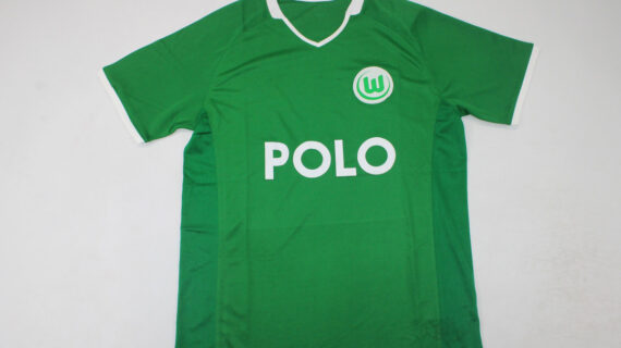 Shirt Front, Wolfsburg 2008-2009 Home Short-Sleeve Jersey