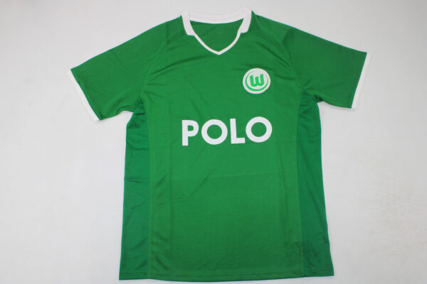 Shirt Front, Wolfsburg 2008-2009 Home Short-Sleeve Jersey