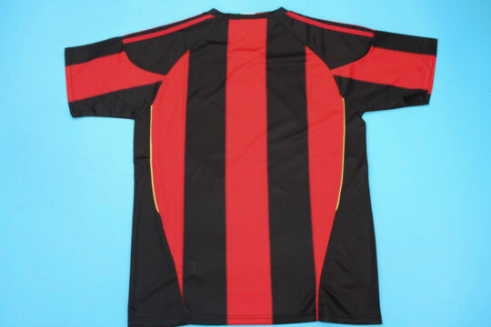 Shirt Back Blank - AC Milan 2010-2011 Home Short-Sleeve Jersey