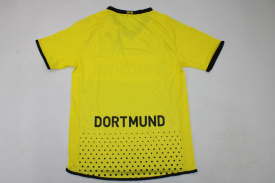 Shirt Back Blank - Borussia Dortmund 2011-2012 Home Short-Sleeve Jersey