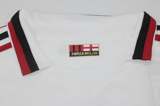 Shirt Collar Front, AC Milan 2009-2010 Away Short-Sleeve Jersey