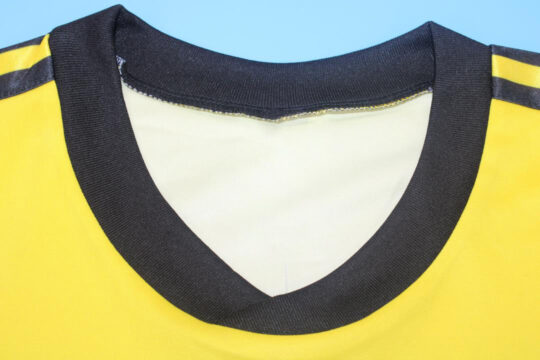 Shirt Collar Front - Borussia Dortmund 1988-1989 Cups Version Short-Sleeve Jersey