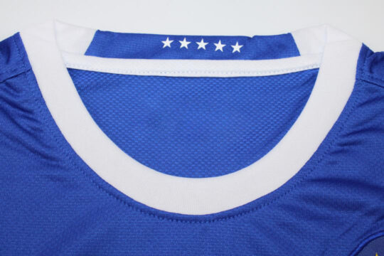 Shirt Collar Front - Brazil 2006 Away Short-Sleeve Jersey