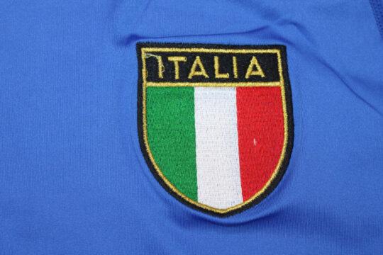 Italia Emblem - Italy 2000-2002 Home Long-Sleeve Jersey