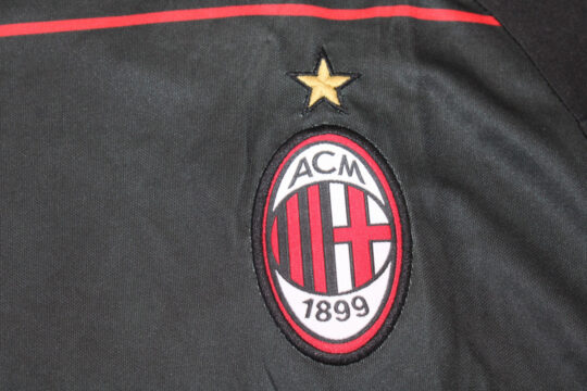 Shirt AC Milan Emblem - AC Milan 2010-2011 Away Short-Sleeve Jersey