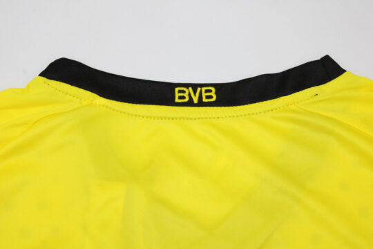 Shirt Collar Back - Borussia Dortmund 2011-2012 Home Short-Sleeve Jersey
